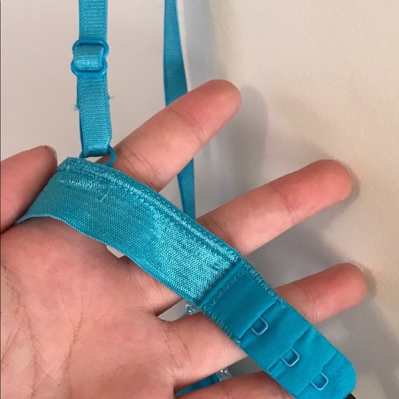 Sparkly blue bralette - Picture 3 of 3